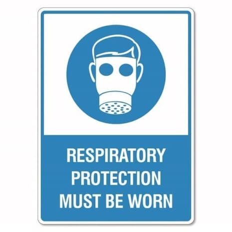 Respiratory Protection Must Be Worn Sign The Signmaker