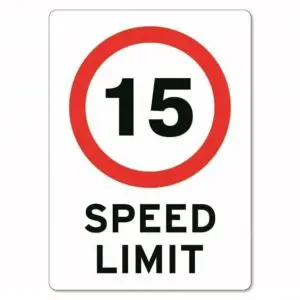 Speed Limit 15