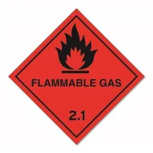 Flammable Gas Diamond