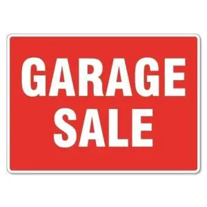 Garage Sale