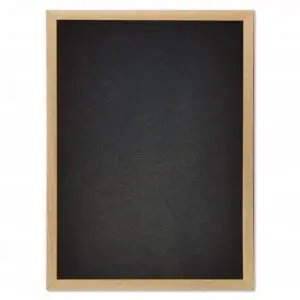 Blackboard in Wooden Frame