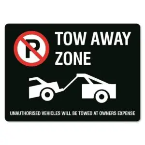 Tow Away Zone