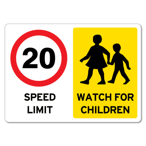 Watch for Children Sign - 20