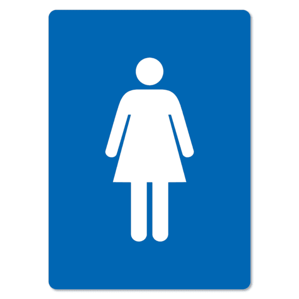 Female Toilet Sign - Symbol Only