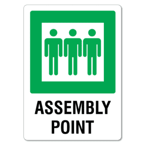 Assembly Point Sign