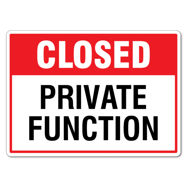 Closed Private Function