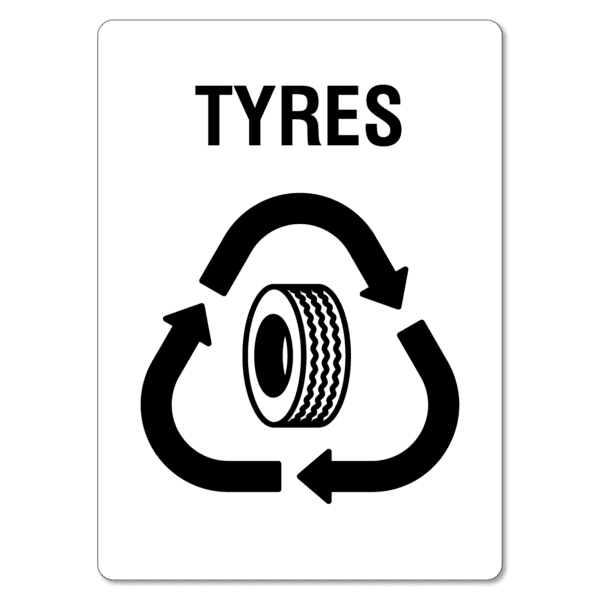 Waste Sign - Tyres