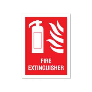 Fire Extinguisher Sticker