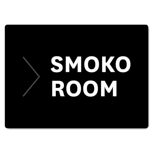 Smoko Room Sign