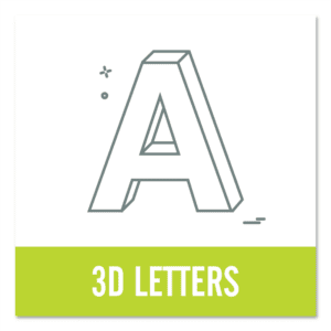 3D Letters