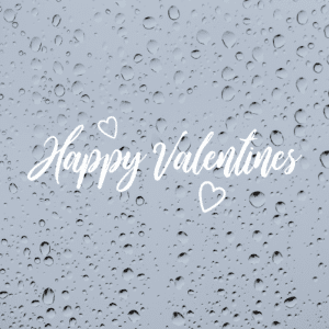 Happy Valentines Hearts Window Sticker