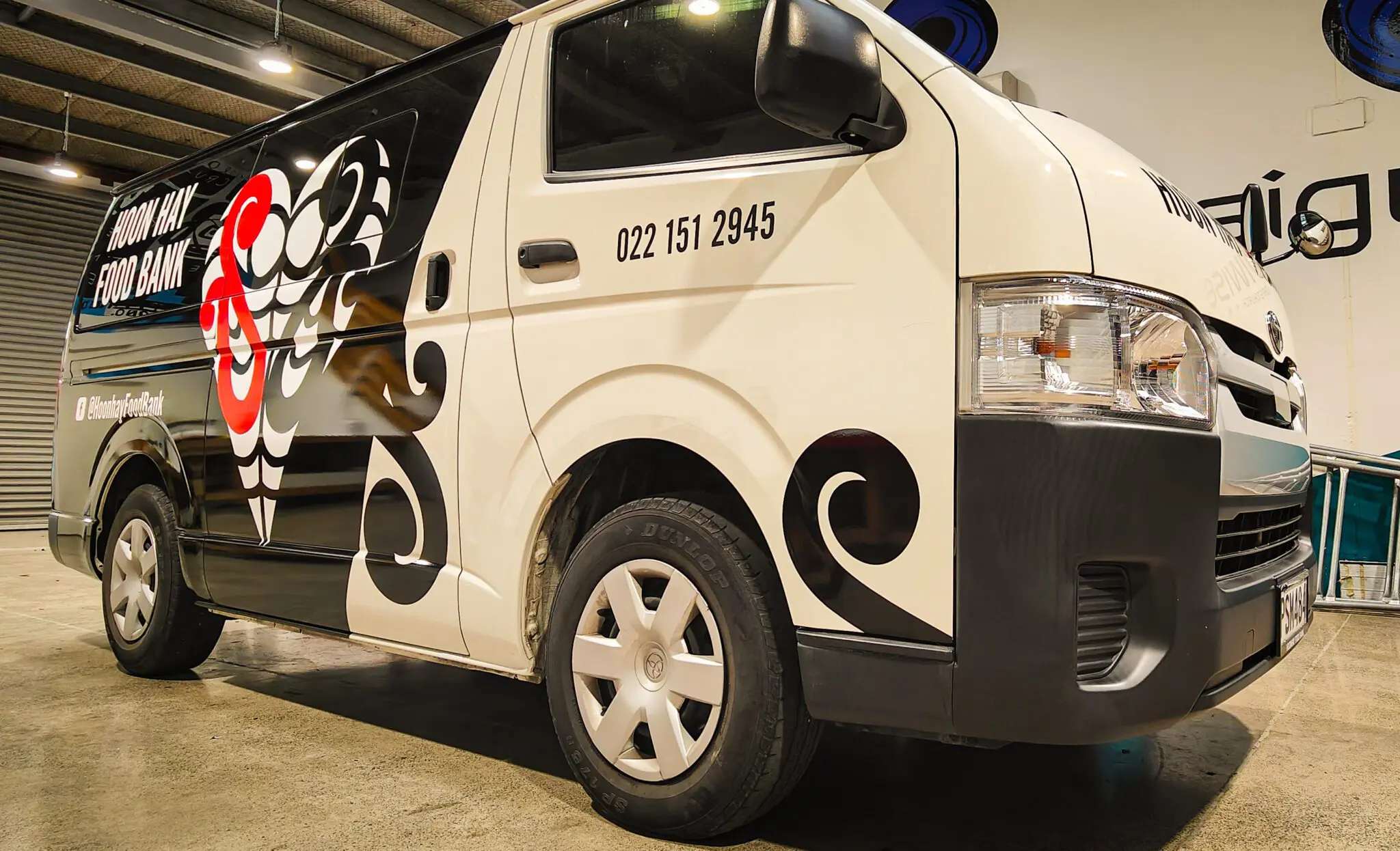 Hoon Hay Food Bank Van Graphics