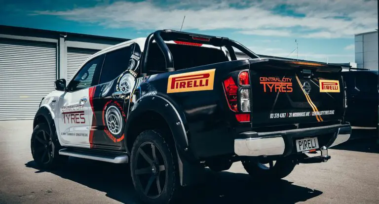 Central City Tyres Ute Graphics