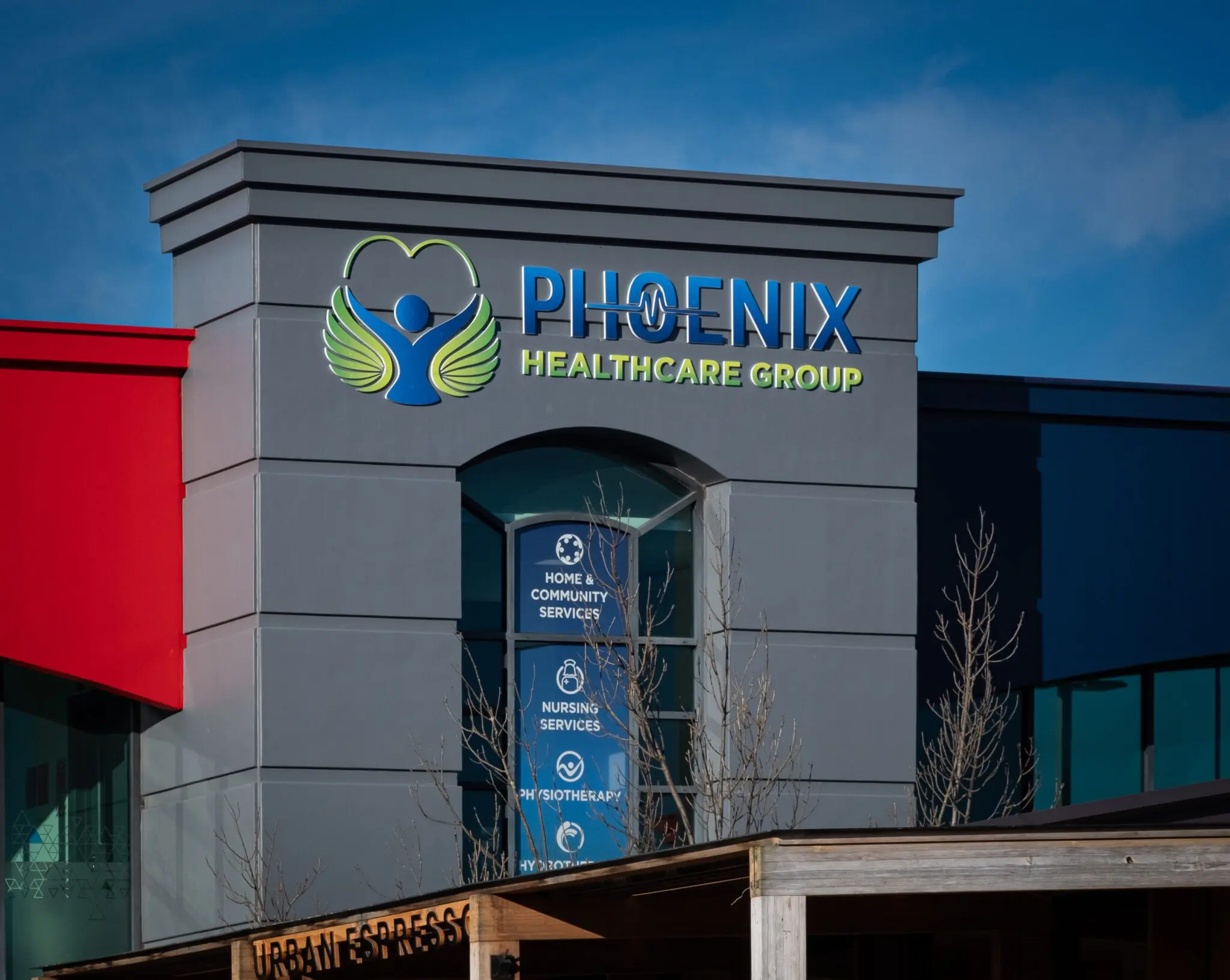 Phoenix Healthcare Window Graphics