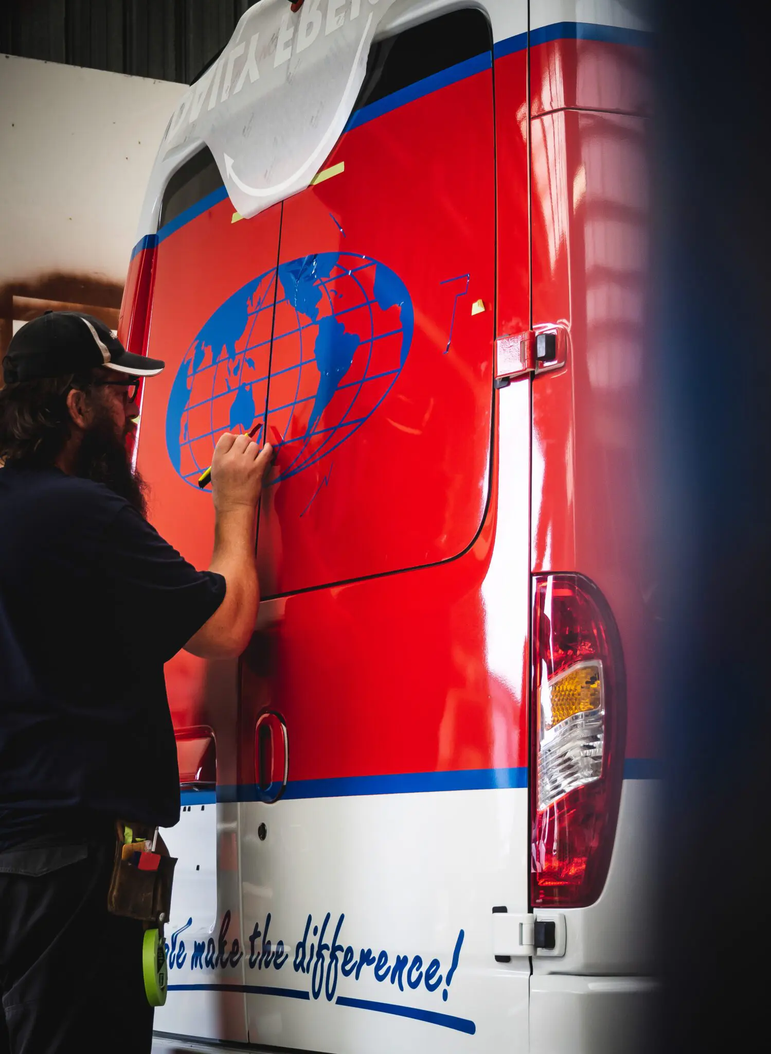 Daily Freight Van Graphics