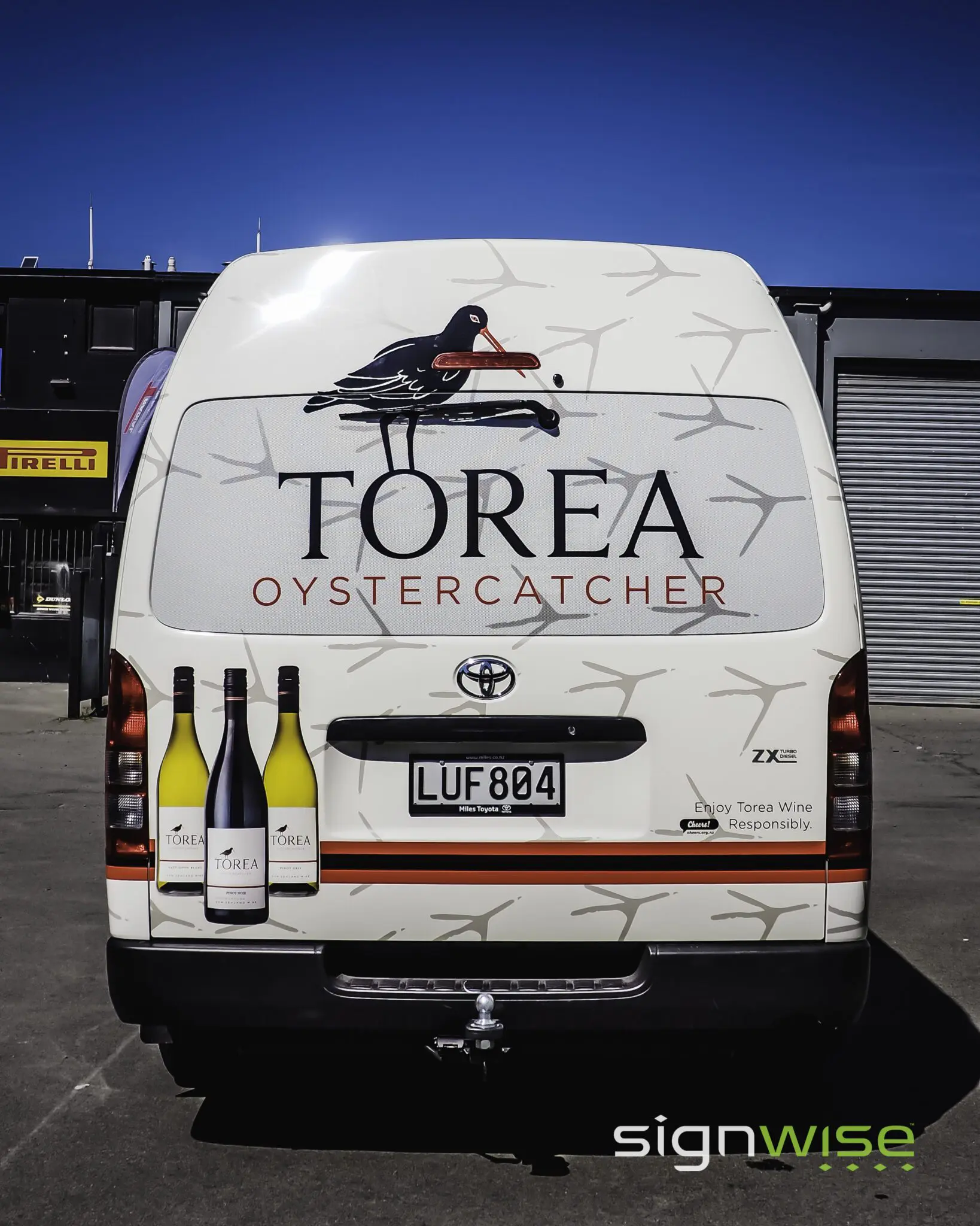 Torea Wines Van