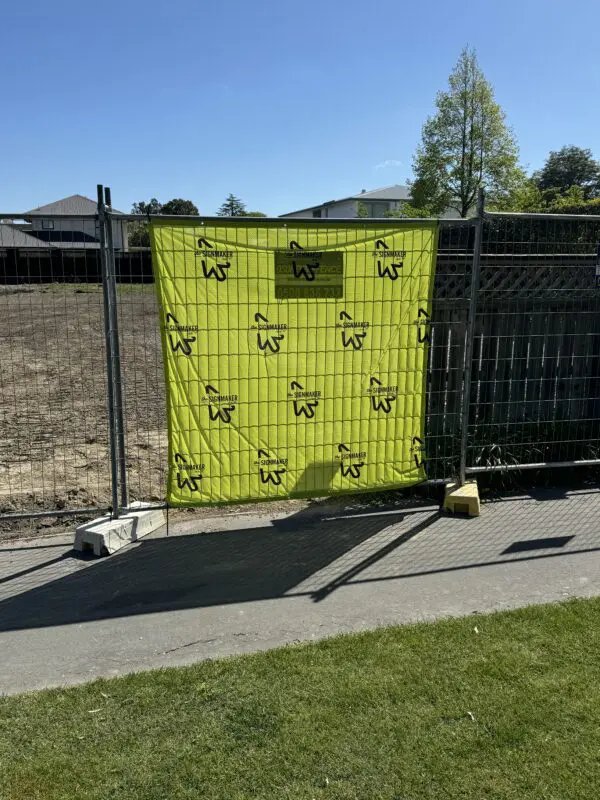 Printed Polyester Fence Mesh - Print Your Own - Image 4