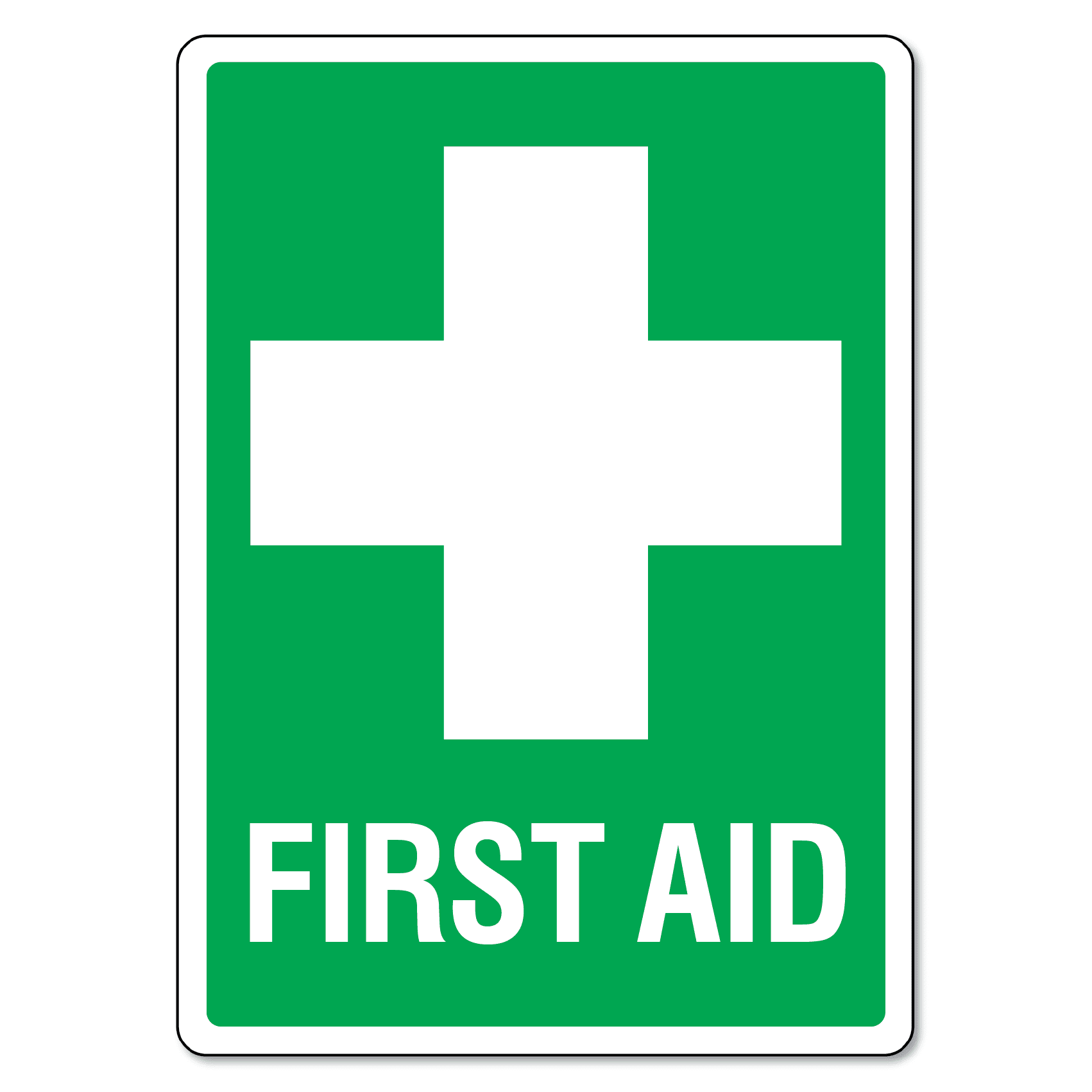 First Aid Sign - The Signmaker