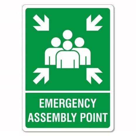 Emergency Assembly Point Sign - The Signmaker