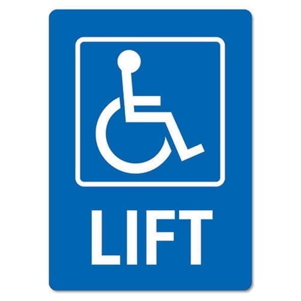 Disabled Lift Sign The Signmaker