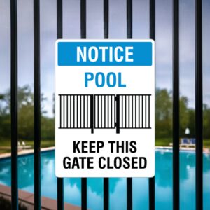 Pool Safety Sign