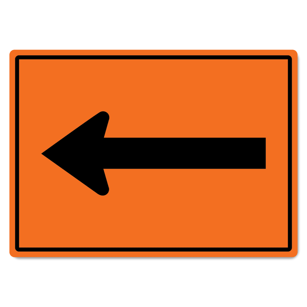 Detour Arrow Sign The Signmaker