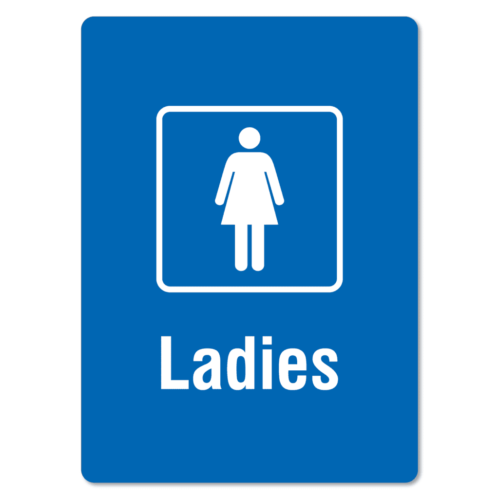 Ladies Toilet Sign The Signmaker