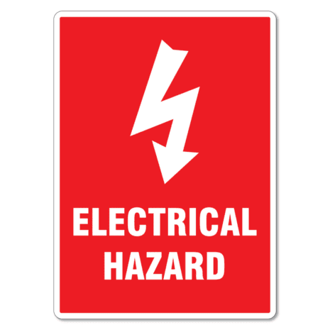 Electrical Hazard Sign - The Signmaker