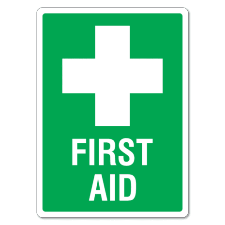 First Aid Notice Sign - The Signmaker