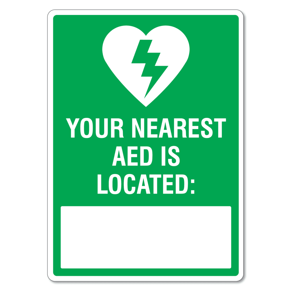 Aed Location Signs Free Printable