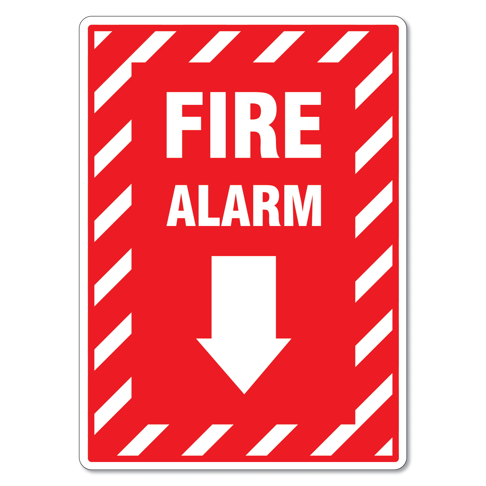 Fire Alarm Safety Sign