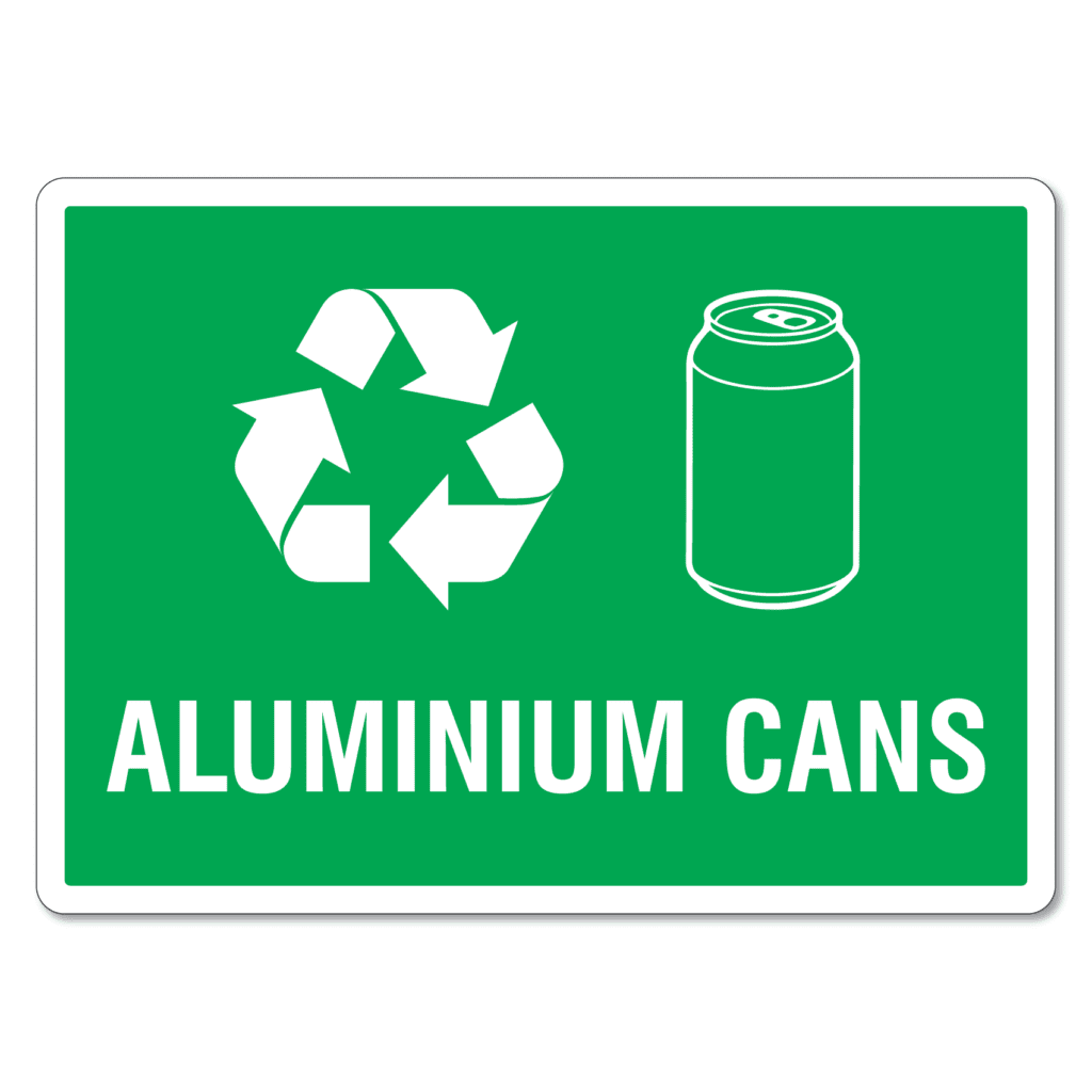 Aluminum Cans Only Sign Nhe 14156 Recycling Trash Con - vrogue.co
