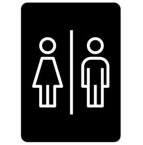 Restroom Sign - The Signmaker