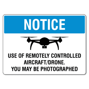 Use Of Remotely Controlled Aircraft Drone
