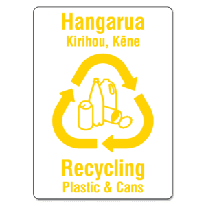 Hangarua Kirihou Kene Recycling Plastic and Cans