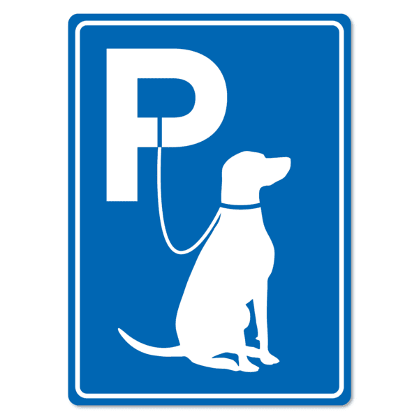 Dog Parking Sign