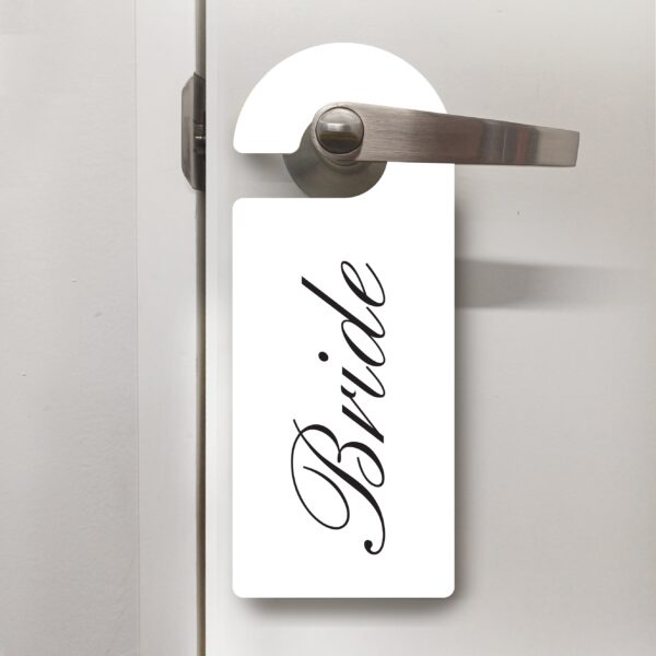 Door Hanger Bride - Image 2