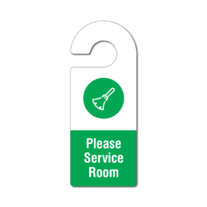 Please Service Room Door Hanger