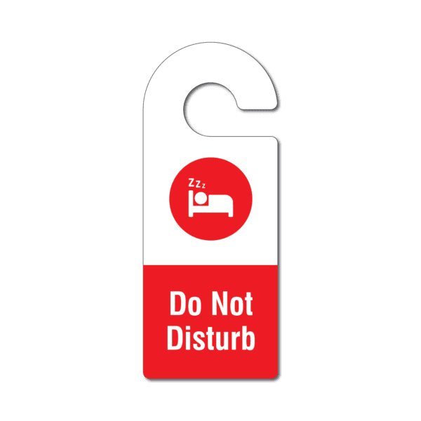 Do Not Disturb Door Hanger