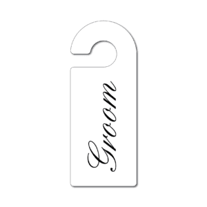 Groom Door Hanger