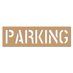 Parking Stencil